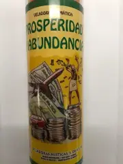 Prosperity & Abundance Candle (Prosperidad Y Abundancia) Veladora, Prosperidad