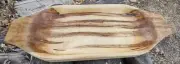 Spalted maple serving bowl / tray / decorative center piece. Handmade