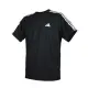 【adidas 愛迪達】男短袖T恤-亞規 運動 訓練 上衣 吸濕排汗 愛迪達 黑白(IB8150)