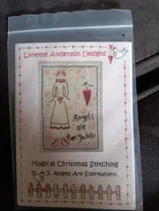 Lynette Anderson Designs Magical Christmas Stitching Y402 Angels Are Everywhere