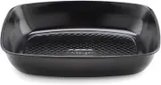 Prestige Inspire Large Roasting Tin Non Stick - Deep Roasting Tray with CushionSmart Base 34 x 30cm, Freezer & Dishwasher Safe, Durable Carbon Steel Bakeware