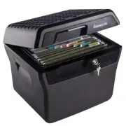 Home Safe 0.66 cu ft Combination Waterproof Safe files Black