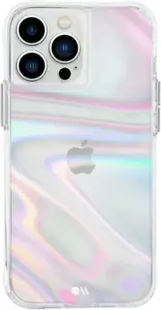 Iphone 13 Pro Case - Soap Bubble [10FT Drop Protection] [Wireless Charging Compa