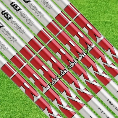 UST Mamiya DHI Series Graphite Iron Shafts .370 Parallel Stiff Flex 71g Set of 8