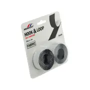 Moroday 19mm x 1m Black Hook And Loop Fabric Self Adhesive