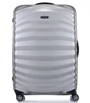 Samsonite Lite-Shock Sport 75cm 4 Wheel Spinner Suitcase - Silver