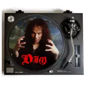 DIO Turntable Slipmat for Vinyl Record Player DJ Slip Mat Platter Heavy Metal lp