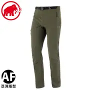 【MAMMUT 長毛象 男 Yadkin AF 保暖軟殼登山褲《幻影黑》】1021-00161/登山/健行褲