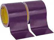 uxcell 3"x0.01" Bookbinding Tape, 22 Yard Total 2 Roll Cloth Bookbinding Repair Tape Book Binding Tape Self Adhesive for Repairing Old Books, Purple