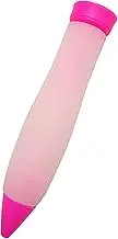 2 Pcs/Set Silicone Decorating Pen, Cake Icing Decorating Tools, Detachable DIY Baking Supplies, Suitable for Various Desserts Such as Cake Cookie Ice Cream Pink