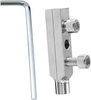 1 Set Water Pipe Wire Breaker Remover Broken Pipe Thread Remover Multifunctional Broken Tap Extractor Broken Head Screw Extractor Broken Screws Remover Tap Extractors Steel Silver