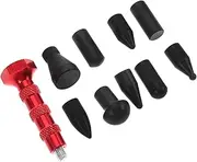 ULTECHNOVO Metal Tap Down Pen for Automotive Dent Removal Interchangeable Tips for Efficient Fixing of Dents and Dings Paint Friendly Leveling Tool for Quick Repairs for Any Vehicle