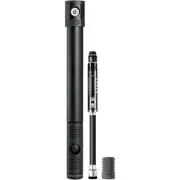 Crankbrothers Klic Midnight HV Hand Pump w/ Gauge & CO2 Inflator