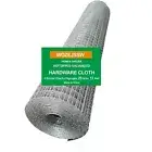 Hardware Cloth 20'' x 15ft 1/2 in Galvanized Wire Mesh Roll (19GA) Chicken Wi...