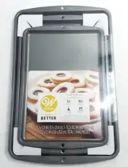 Wilton Bake It Better Steel Non-Stick Sheet Baking Pan Set for Kitchen 3-Piece