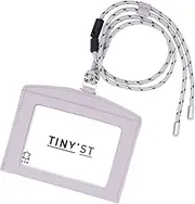 [レイメイ藤井] Raymay Fujii ID Card Holder, Tinist ID Card Case, Light Mauve