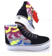 Vans sk8-hi Platiform Camouflage Glitter Woman Sneaker Shoes Woman 10 new