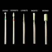 Clean Burr Carbide Nail Drill Bits Nail Salon Manicure Pedicure File Cuticle m