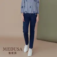 在飛比找ETMall東森購物網優惠-現貨【MEDUSA 曼度莎】Icare 米奇刺繡鬆緊帶牛仔褲