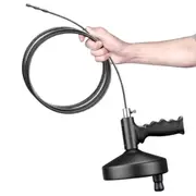 Sink Drain Unblocker Toilet Cable Auger Flexible Steel Cable Pipe Cleaner