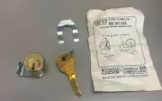Compx C8723 Mailbox Lock Brass Finish for Jensen-General Lock
