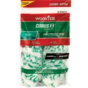 (6)-Wooster Jumbo-Koter Cirrus X 4-1/2 In x 3/4 In Yarn Paint Roller Cover(2-Pk)