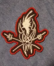 Metallica Scary Guy Iron On Patch! New Thrash Metal Megadeth Slayer Anthrax