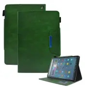 Tablet Case for Amazon Fire Max 11 , Card Holder Cowhide Texture PU Leather Stand Cover