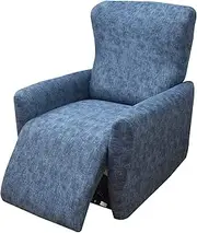 [Eco-Ancheng] Recliner Slipcovers 4-Pieces Recliner Chair Covers Lazy Boy Chair Covers Stretch Recliner Couch Covers Fitted Non Slip Reclining Slipcovers Furniture Protector for Recliner with Pocket