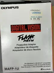 Olympus Digital Vision Flash Path Floppy Disk Adapter New in Box