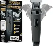 Wahl Manscaper® Reach 360 Ratchet Head Cordless Body and Beard Trimmer for Men with No-Slip Grip for Precise Control During Face, Body, and Manscape Grooming – Model 3025951
