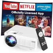[Netflix Officially Licensed] Smart Mini Projector with 5G Netflix Version