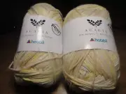 2 Skeins Hobbii Print Version Acacia Acrylic & Cotton Yarn