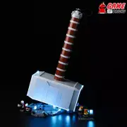 LED Light Kit for Thor's Hammer - Compatible with LEGO® 76209 Set (Classic)