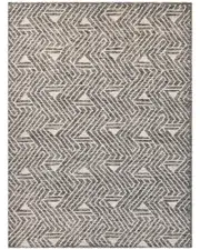 Exquisite Rugs Eaton Hand-Knotted New Zealand Wool & Bamboo Silk SilverIvory Area Rug