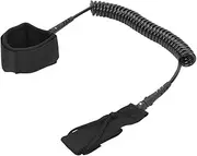 XIASABA Black Elastic Water Sports Foot Rope Surfing Paddle Board Ankle Spring Traction Strap