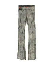 Logo mesh pants XXS Gray