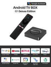 Android13 TV Box Netflix 4K Ultra HD AllwinnerH313 Google