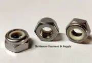 Stainless Steel A2-70 Nylon Insert Metric Lock Nut 10M X 1.50, QTY 25