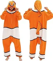 [vavalad] Adult Onesie Animal Pajama One Piece Halloween Costume Cosplay Sleepwear Homewear Christmas for Unisex Men Women