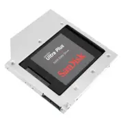 Orico Aluminium L95SS Laptop CD-ROM Bay Drive Bracket For 2.5 SATA Drives AU
