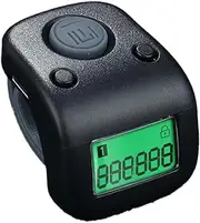 Digital Finger Counter | Electronic Finger Counter,Buddha Beads Prayer Counter, Finger Counter, LCD Digital Display Counter for Buddhist Meditation, Relaxation