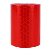 Walfront Reflective Safety Warning Tape Fluorescent Roll Adhesive Sticker PVC