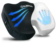 Seat Cushion for Sciatica & Tailbone Pain Relief, Office & Car Use