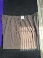 Nike Women's DR5027 Loose Fit High Rise Shorts Size 1X Brown Plus Size