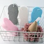 Bath Sponge Convenient Bathing Kids Scrub Exfoliating Body Sponge Elasticity