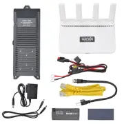 48V POE Power Supply Adapter, Integrated 12/24V-48V Converter for Starlink Gen2