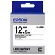 EPSON LK-4WBN / S654401 白底黑字12mm 標籤帶 一般系列 適用 LW-200KT/LW-220DK/LW-400/LW-Z900