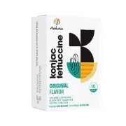 Hethstia Konjac Noodles, 10 Packs Shirataki Noodle Fettuccine Shape Pasta - Keto