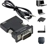 Female to Vga Male Adapter | Vga Adapter for HDTV | USB to Vga Display Converter, USB to Vga Adapter, Display Converter, Monitor Converter for Projector, HDTV